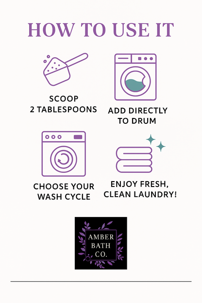 Powerful Laundry Detergent - Highly scented