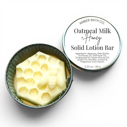 Oatmeal Milk + Honey Solid Lotion Bar | 2.25 oz.