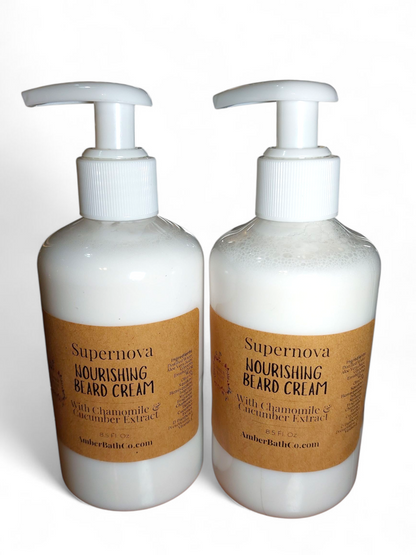 Nourishing Beard Cream - 8.5 oz Pump Bottle