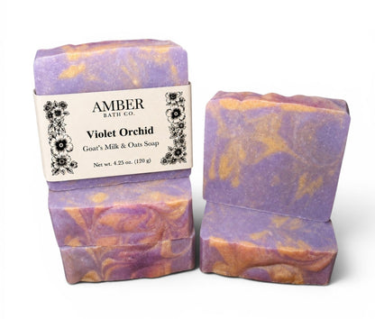 Violet Orchid | Tallow + Goat's Milk Soap