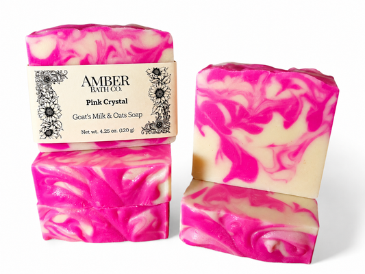 Pink Crystal | Goat's Milk Soap | Versace Bright Crystal Type