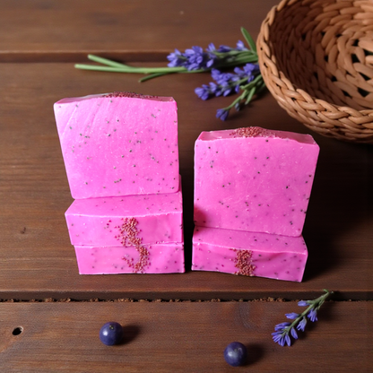 Elderberry Exfoliating Goat's Milk Soap