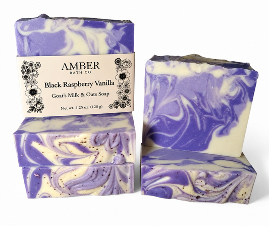 Black Raspberry + Vanilla | Goat's Milk + Tallow Soap