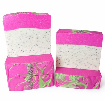 Dragonfruit Hibiscus Goat's Milk & Tallow Soap