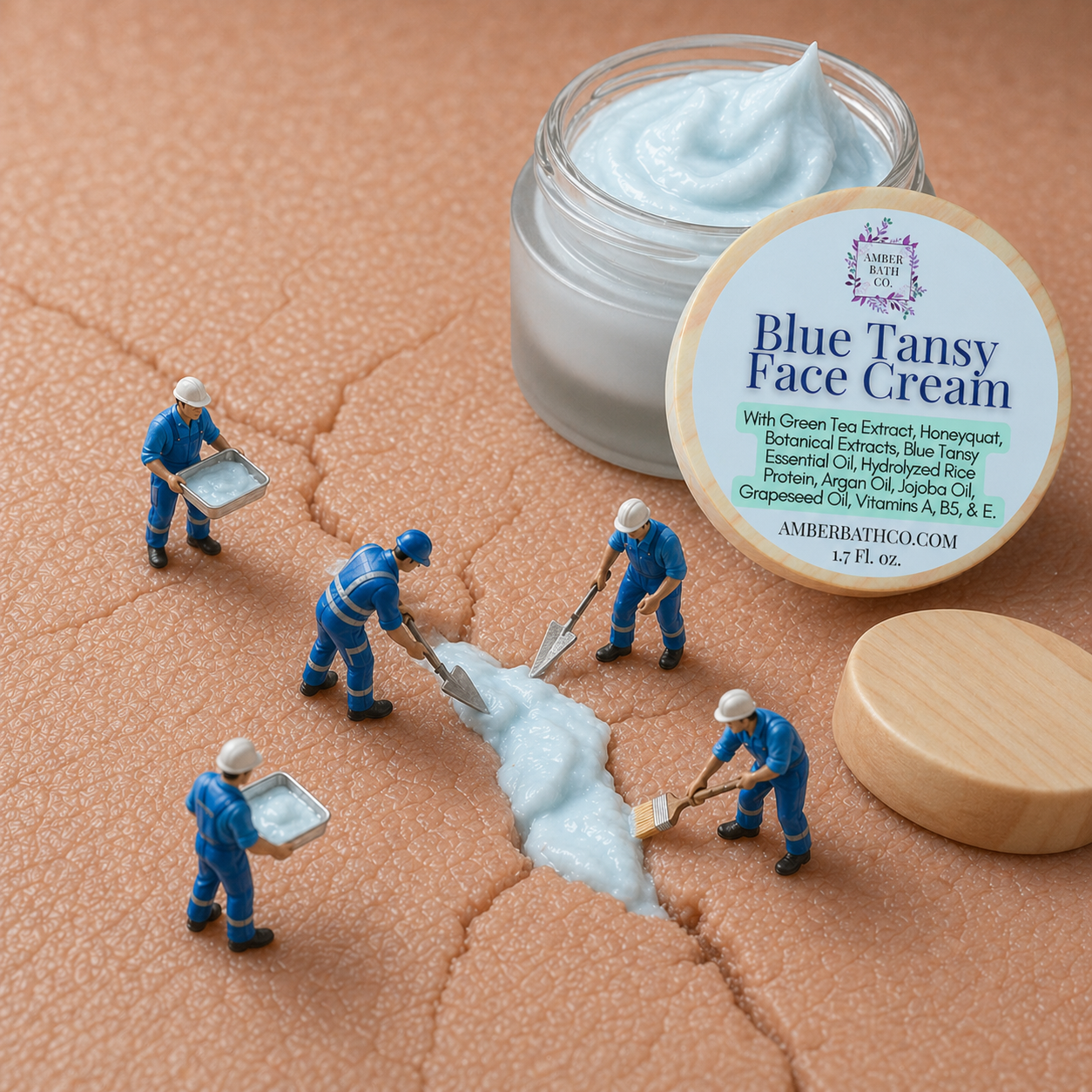 Blue Tansy Face Cream | 1.7 oz | Daily Moisturizer