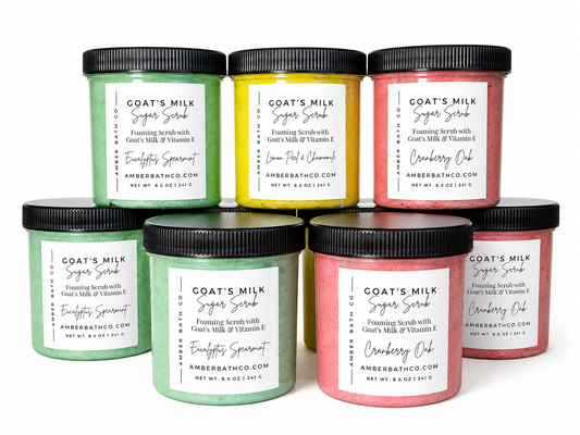 Goat's Milk Foaming Sugar Scrub | 40 Scents | 8.5 oz.