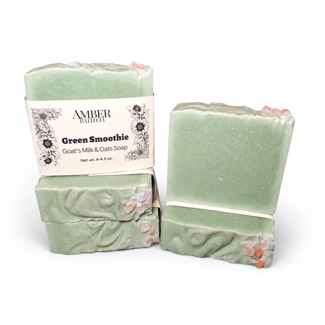 Green Smoothie | Essential Oils, Goat's Milk + Tallow Soap