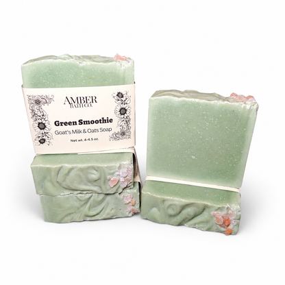 Green Smoothie | Essential Oils, Goat's Milk + Tallow Soap