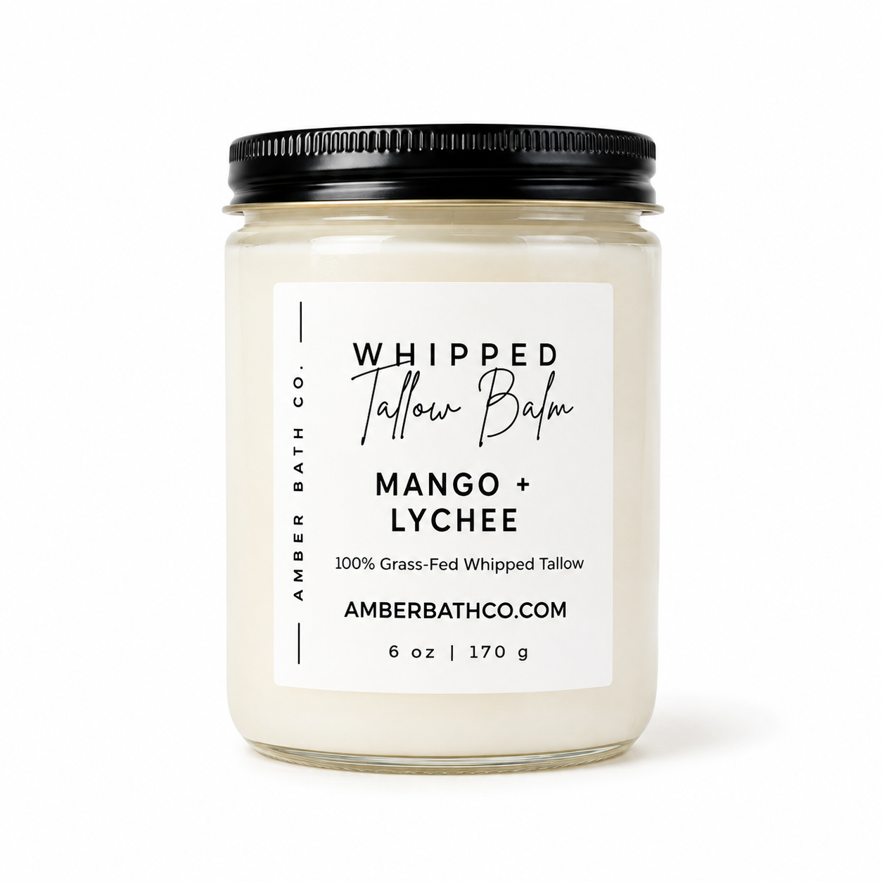 Whipped Grass-Fed Tallow Balm | 6 oz. | Choice of Scent