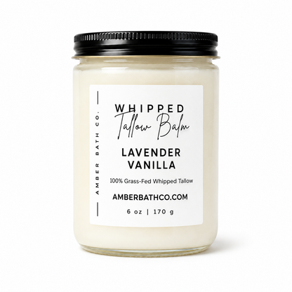 Whipped Grass-Fed Tallow Balm | 6 oz. | Choice of Scent