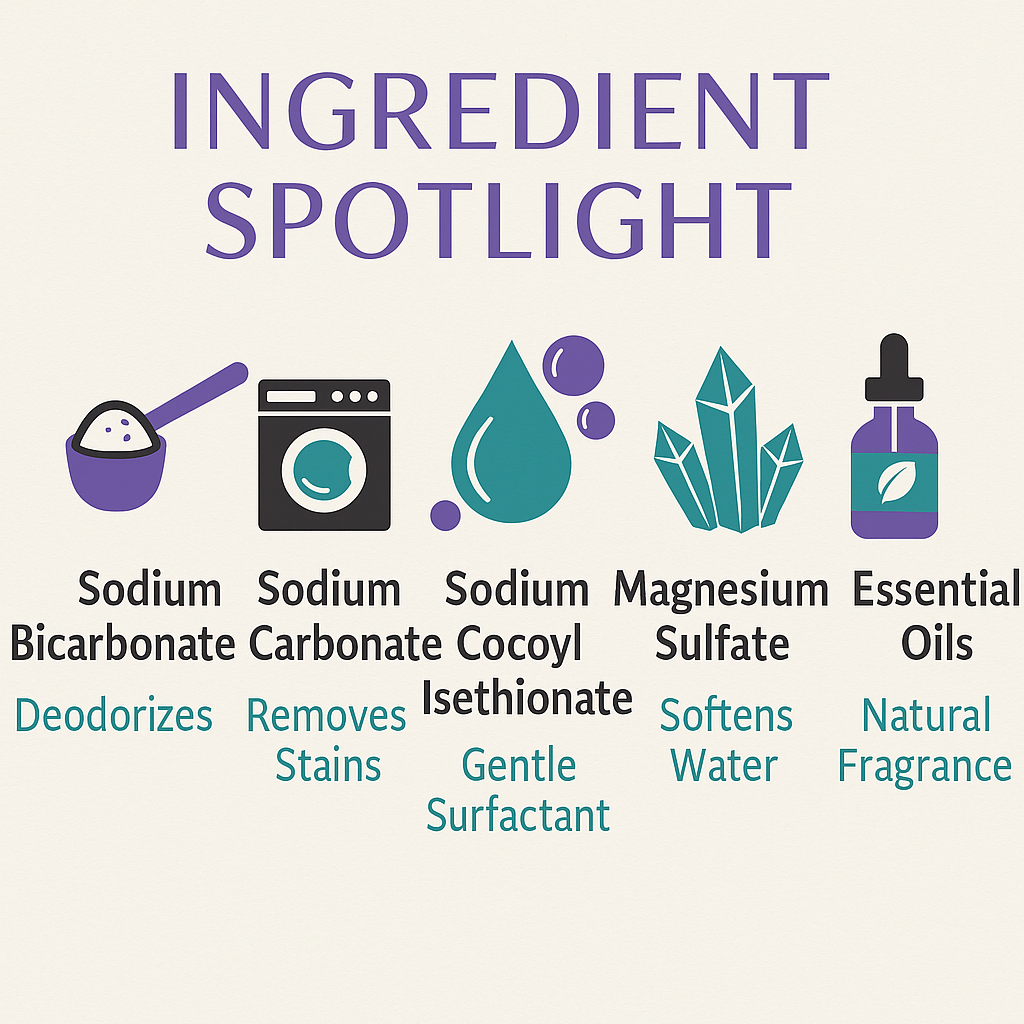 Powerful Laundry Detergent - Highly scented
