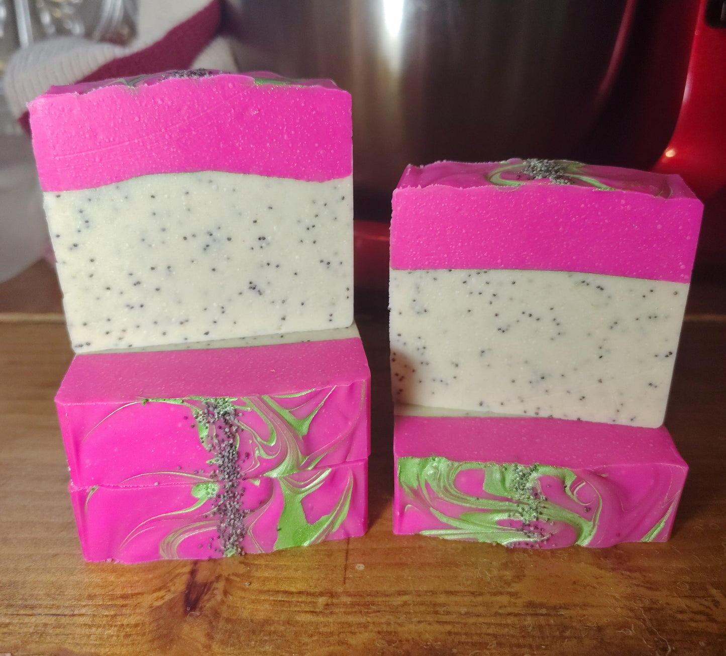Dragonfruit Hibiscus Goat's Milk & Tallow Soap