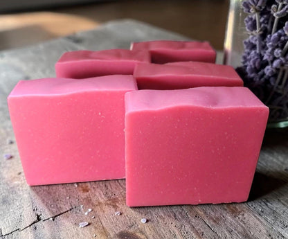 Raspberry Peach | Tallow + Goat's Milk Soap