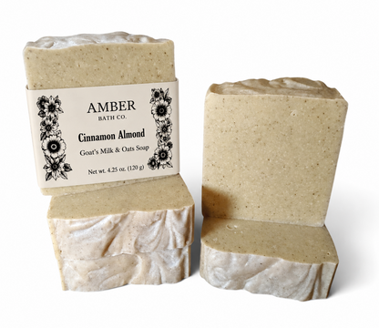 Cinnamon Almond | Goat's Milk + Tallow Soap