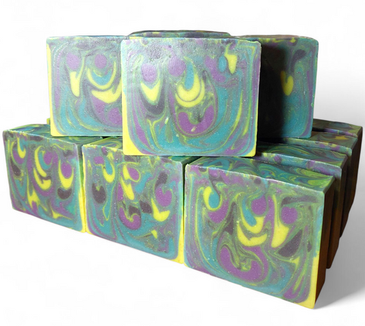 Peacock Feather Tallow Soap