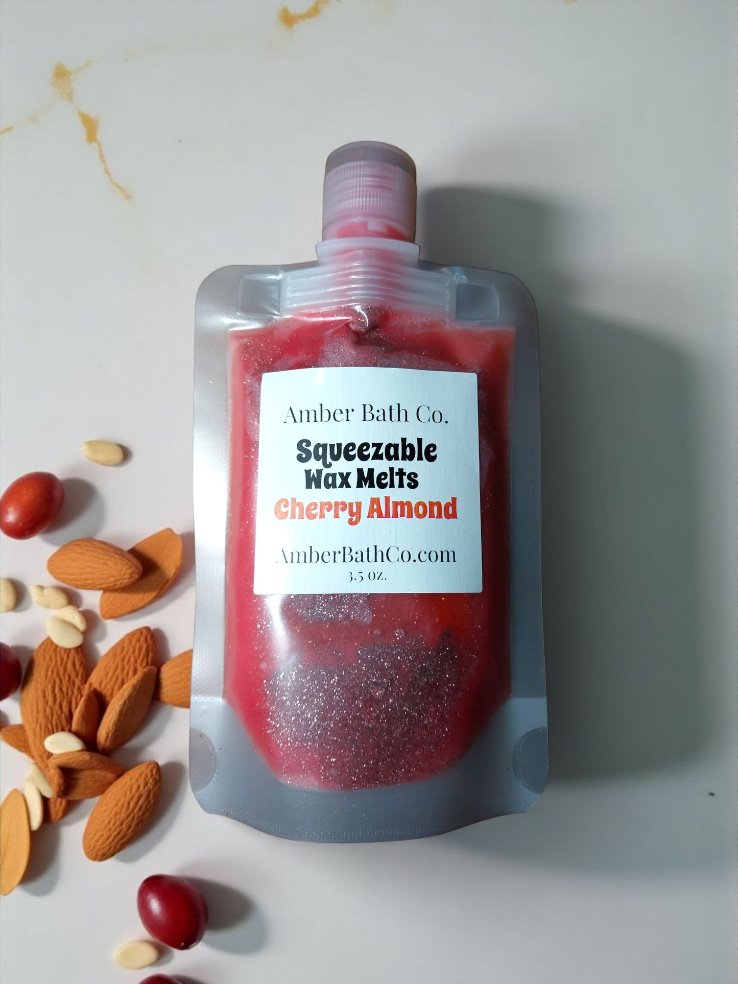 Cherry Almond Squeezable Wax Melts - 3.5 oz.