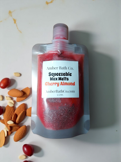 Cherry Almond Squeezable Wax Melts - 3.5 oz.