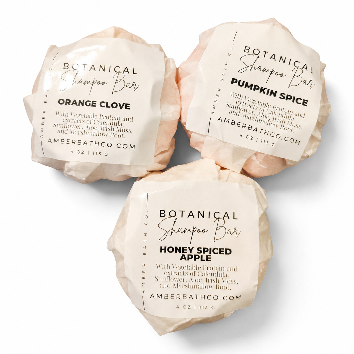 Shampoo Bars | Fall Collection | 3.5 oz. | Choice of Scent