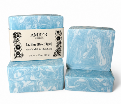 Lt. Blue (Dolce Type) | Goat's Milk+ Tallow Soap