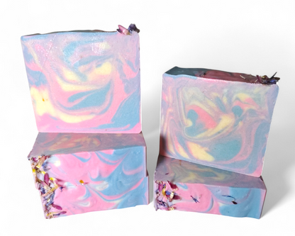 Pink Petal Chamomile Goat's Milk Soap