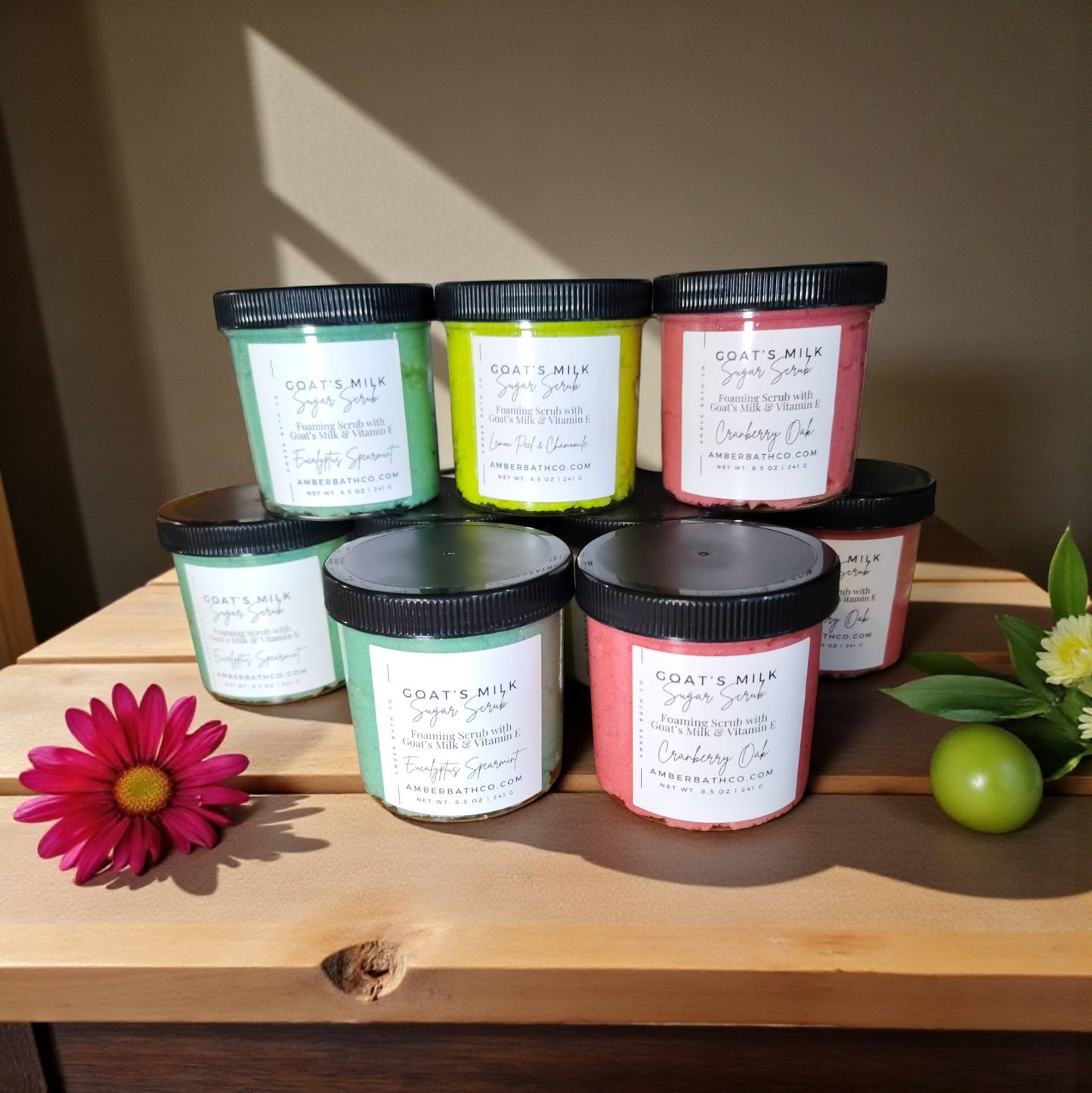 Goat's Milk Foaming Sugar Scrub | Choice of Scent