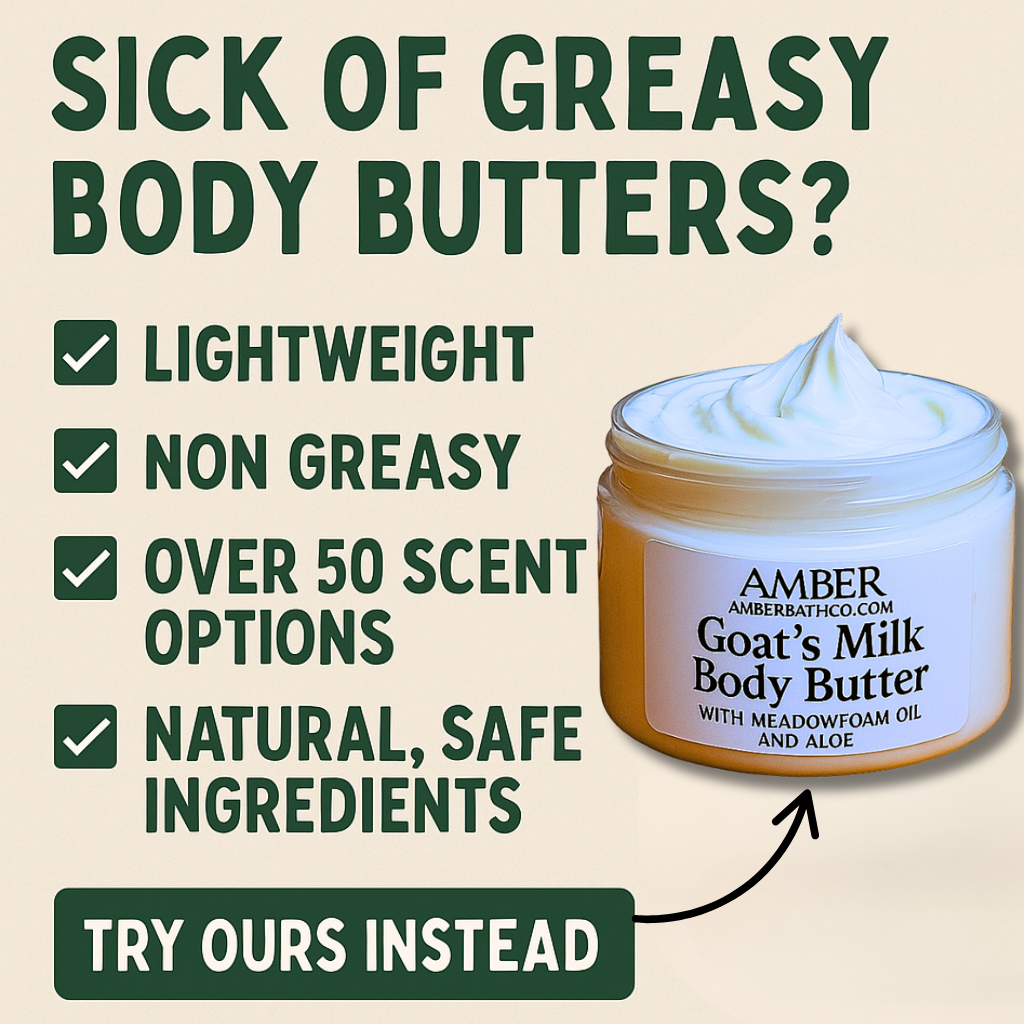 Goat's Milk Body Butter - 70 Scent Options