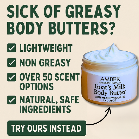 Goat's Milk Body Butter, Choice of Scent