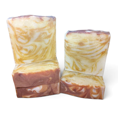 Patchouli + Ylang Ylang | Essential Oil, Turmeric + Goat's Milk Soap