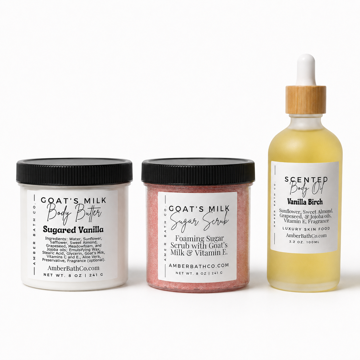 Body Care Bundle | Scrub + Butter + Oil