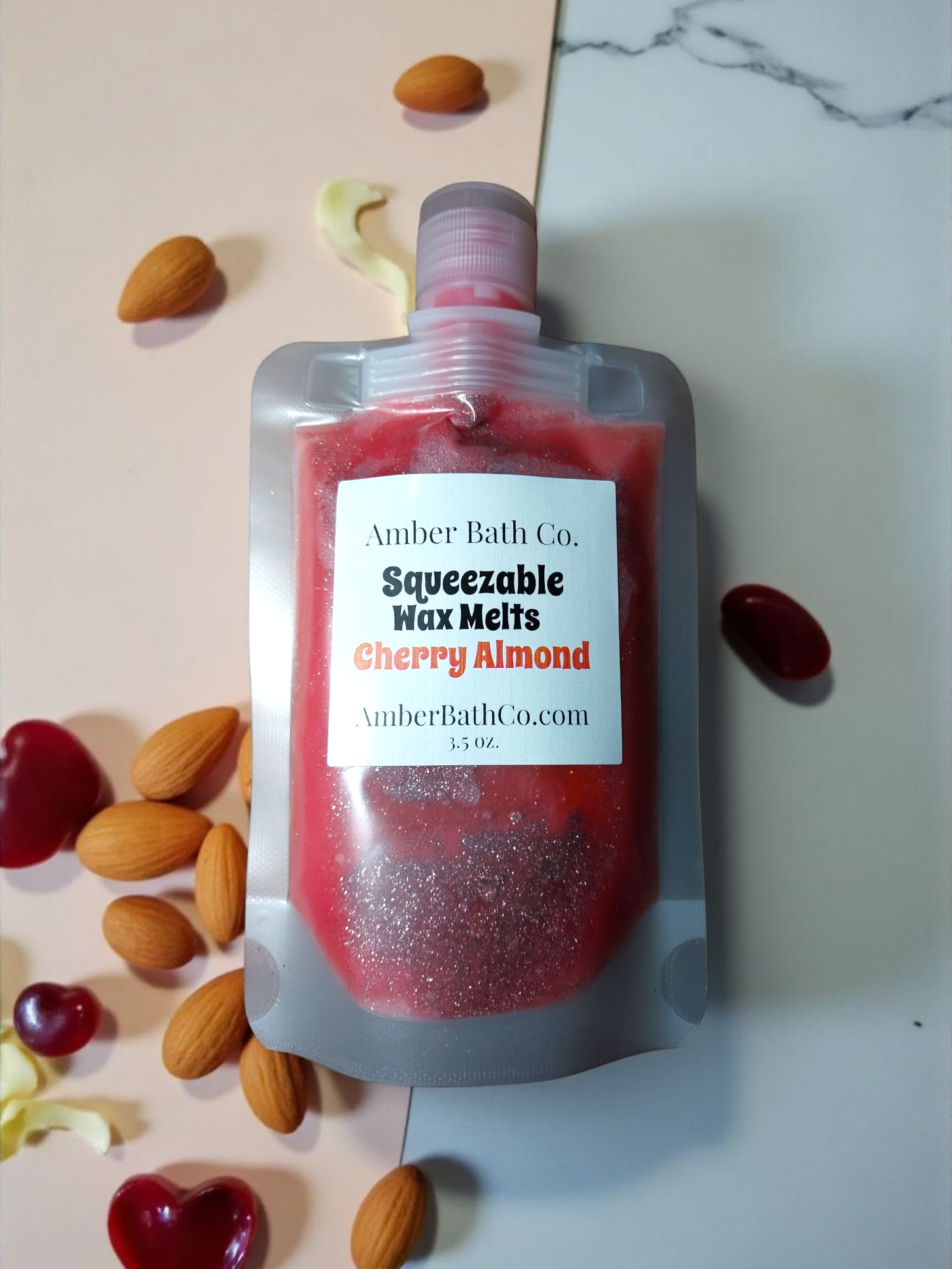 Cherry Almond Squeezable Wax Melts - 3.5 oz.