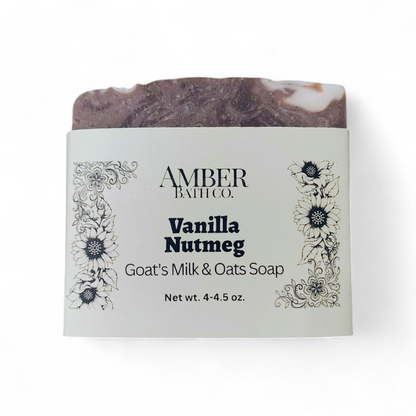 Vanilla Nutmeg | Goat's Milk + Tallow Soap