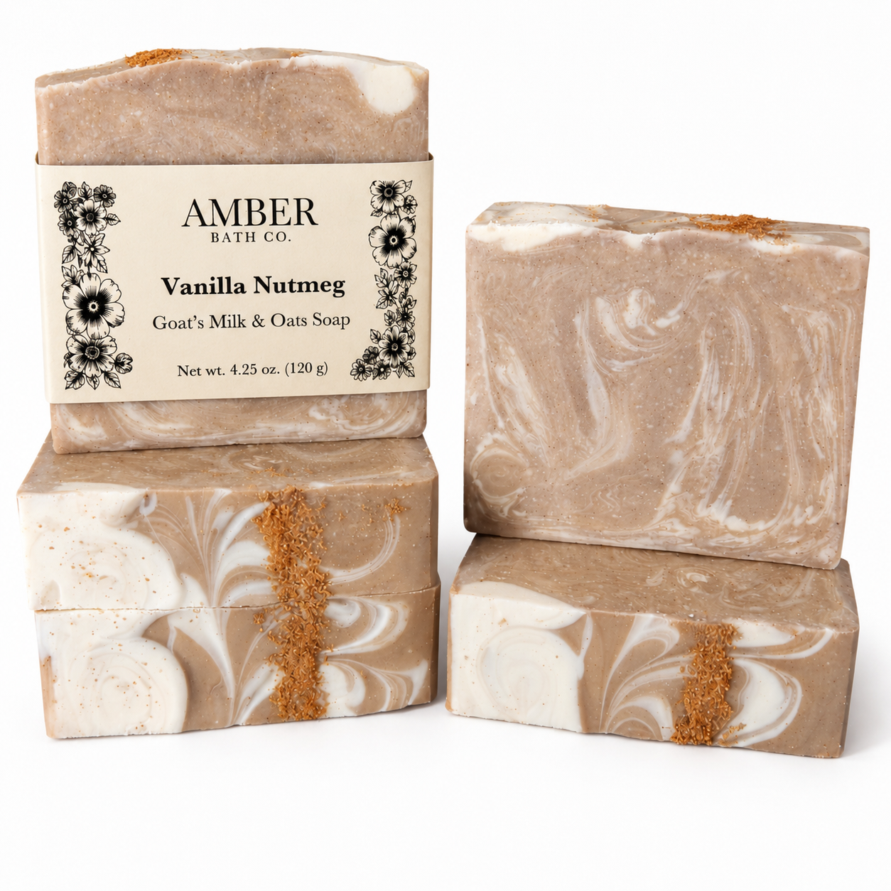 Vanilla Nutmeg | Goat's Milk + Shea Butter Soap
