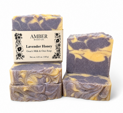 Lavender Honey | Goat's Milk + Tallow Soap