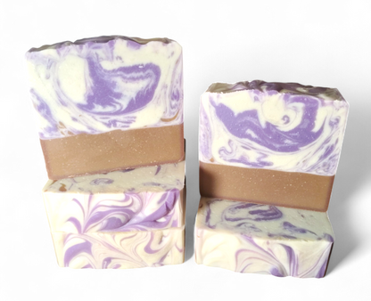 Lavender Chocolate | Goat's Milk + Tallow Soap