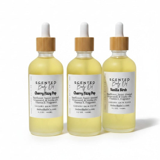 Bulk Scented Body Oil | 6 Bottles | 50 Scents
