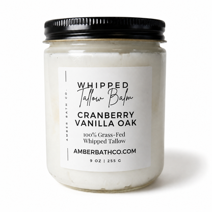 SEASONAL Whipped Grass-Fed Tallow Balm | Fall Collection | 9 oz. | Choice of Scent
