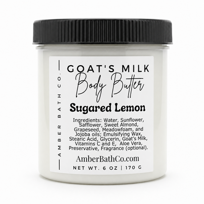 Goat's Milk Body Butter | 6.5 oz. | Choice of Scent