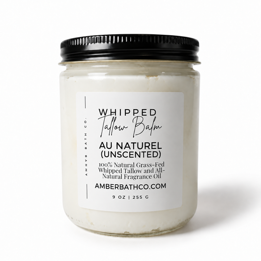 Whipped Tallow | Unscented | Grass-Fed, 9 oz.