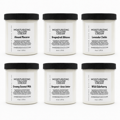 Tallow Body Butter | 6.5 oz. | Silky + Non-Greasy | Choice of Scent