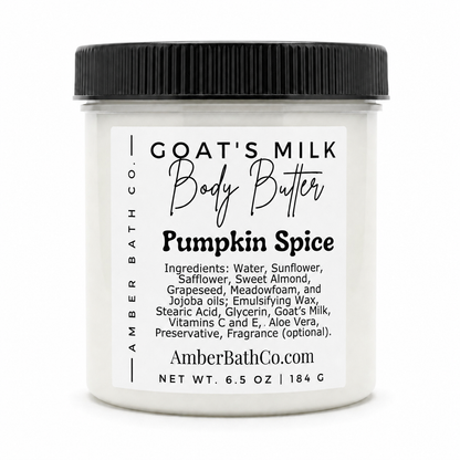 SEASONAL Goat's Milk Body Butter | Fall Collection | 6.5 oz.