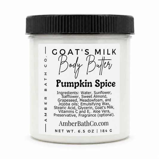 SEASONAL Goat's Milk Body Butter | Fall Collection | 6.5 oz.