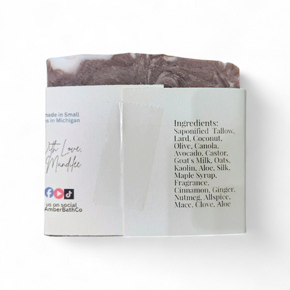 Vanilla Nutmeg | Goat's Milk + Tallow Soap