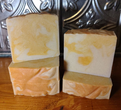 Orange Spice | Goat's Milk, Turmeric + Tallow Soap