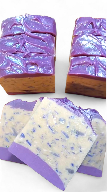 Lavender Honey Confetti Soap