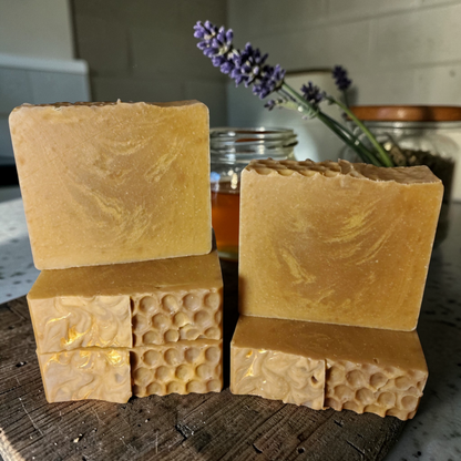 Wildflower Honey | Goat's Milk, Tallow + Shea Butter Soap