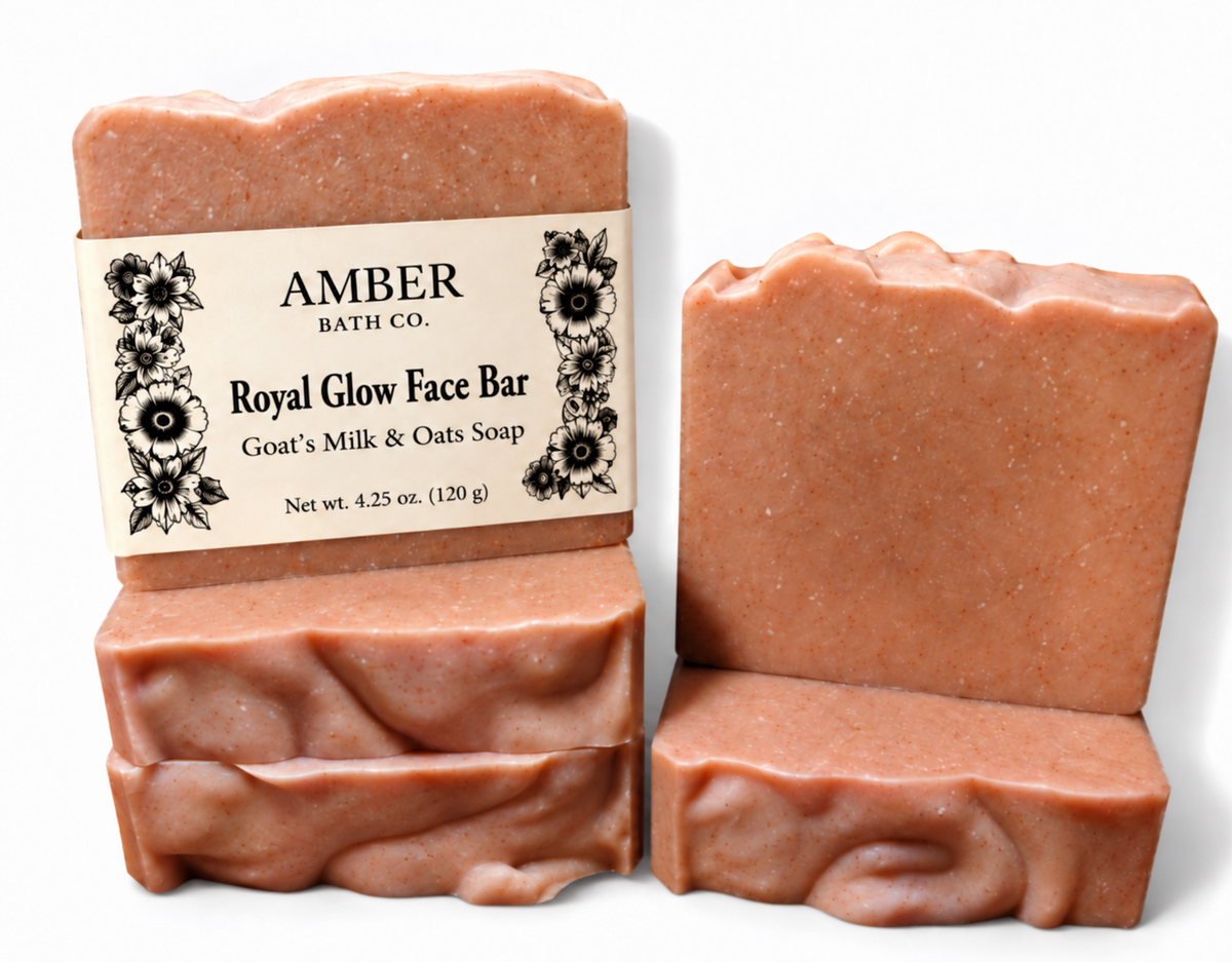 Royal Glow Facial Bar | Luxury Oils + Goat's Milk Soap