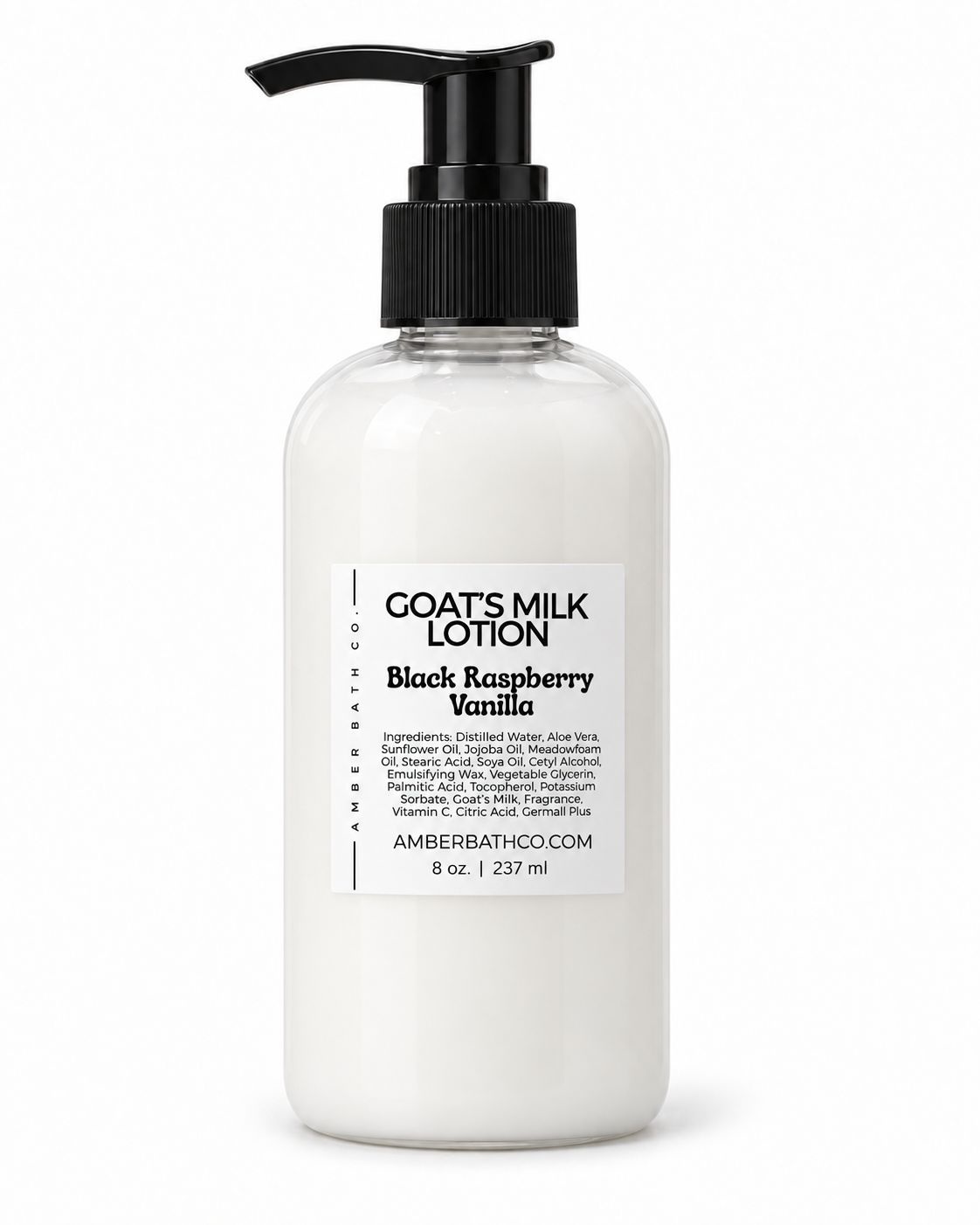 Goat's Milk Lotion | Black Raspberry Vanilla | 8 oz. Pump