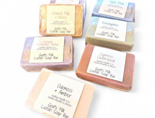 Loofah Goat's Milk Soap