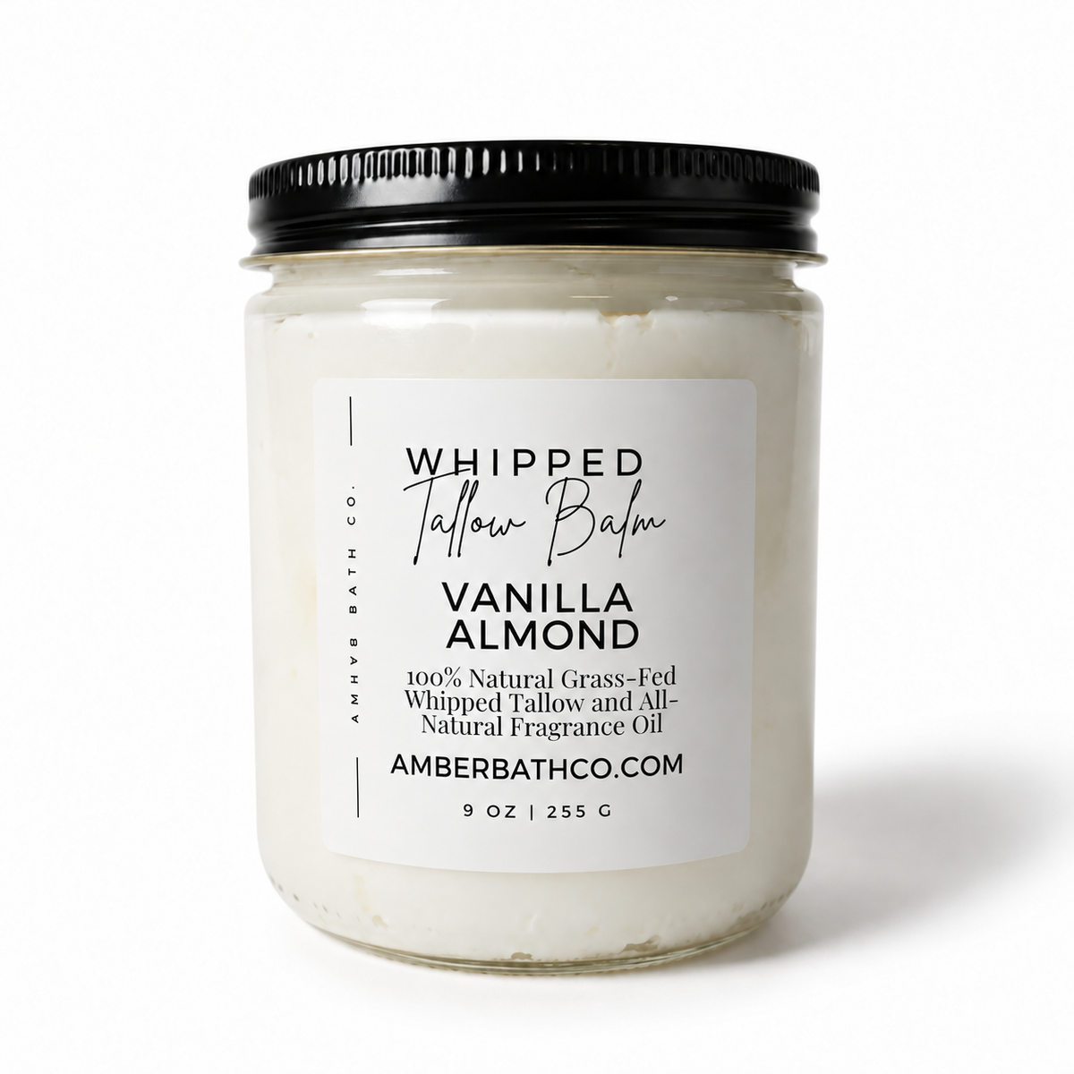 Whipped Tallow | Vanilla Almond | Grass-Fed, 9 oz.