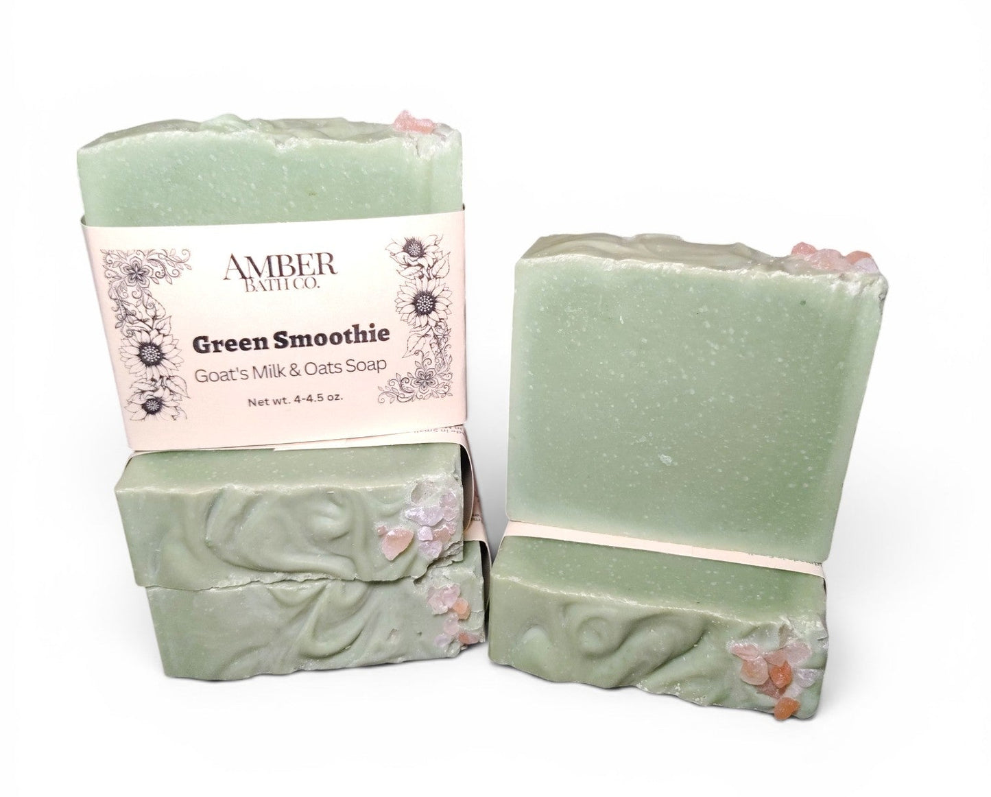 Green Smoothie | Essential Oils, Goat's Milk + Tallow Soap
